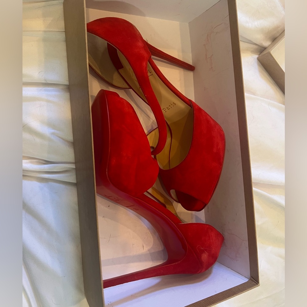Red Christian Louboutin Heels